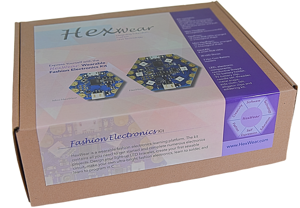 The HexWear Wearable Electronics Kit - STEM Center USA