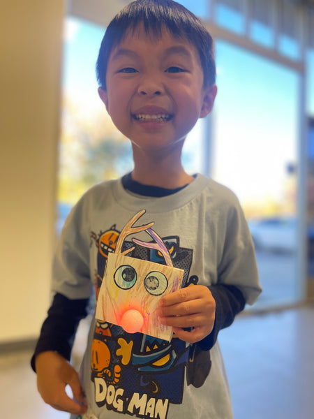 Winter Holiday DIY Light-Up Circuit Cards