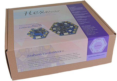 The HexWear Wearable Electronics Kit