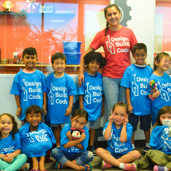 STEM Center "Design. Build. Code" T-Shirt